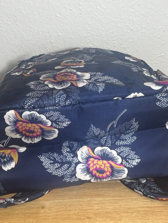 Vera Bradley Bancroft Backpack Nylon Seurat Floral NWT main image 9